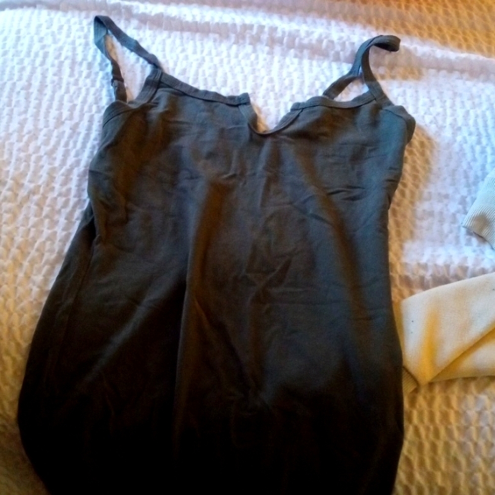 A green summer jumpsuit